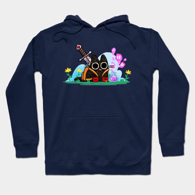 Smol Explore Hoodie by Extra Ordinary Comics